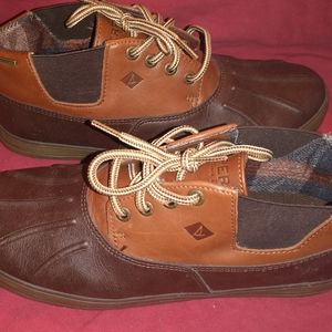 Sperry cold bay 3 eye lace up boots